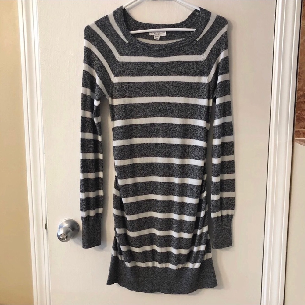 Liz Lange Maternity Striped Tunic Sweater Sz XS